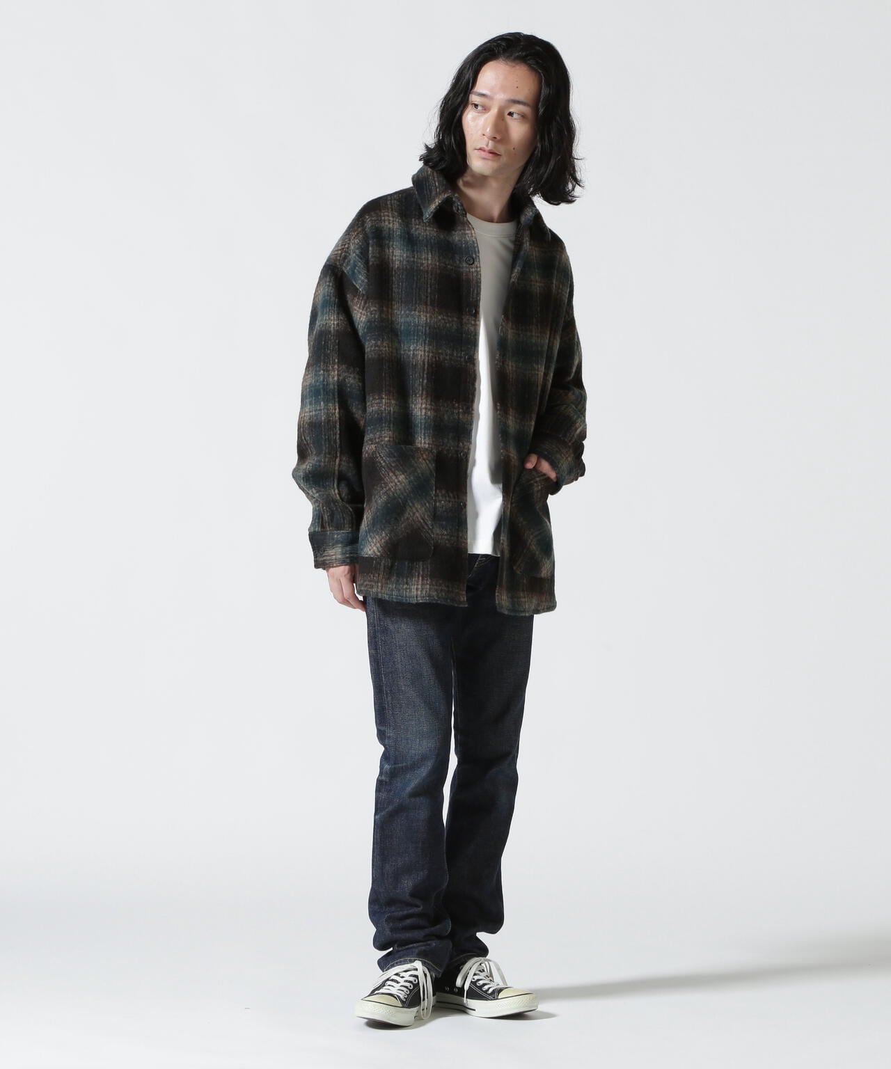 LUSOR(ルーソル)SHAGGY SHIRT シャギーシャツ