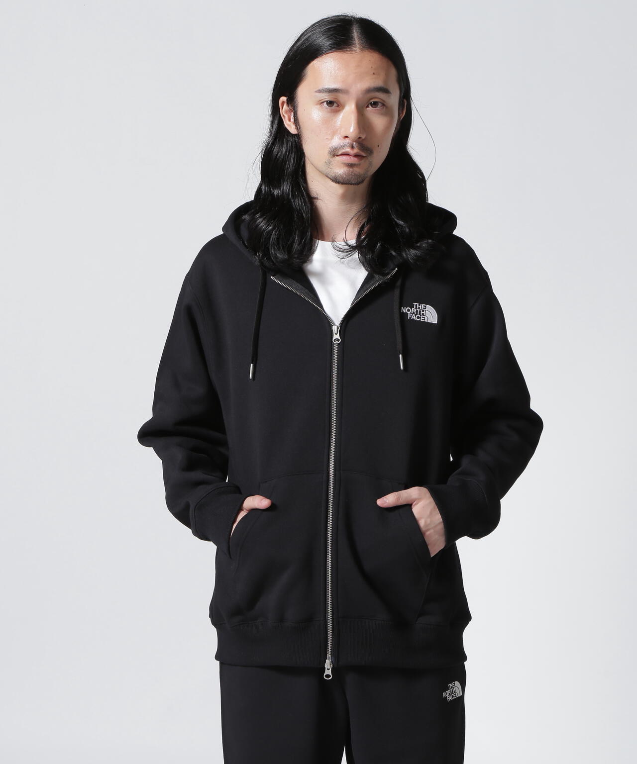 THE NORTH FACE / Square Logo Full Zip