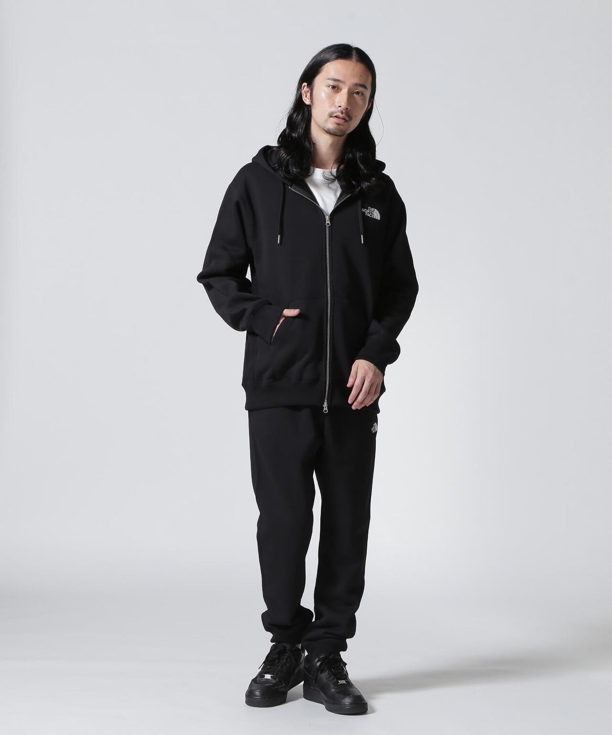 THE NORTH FACE / Square Logo Full Zip