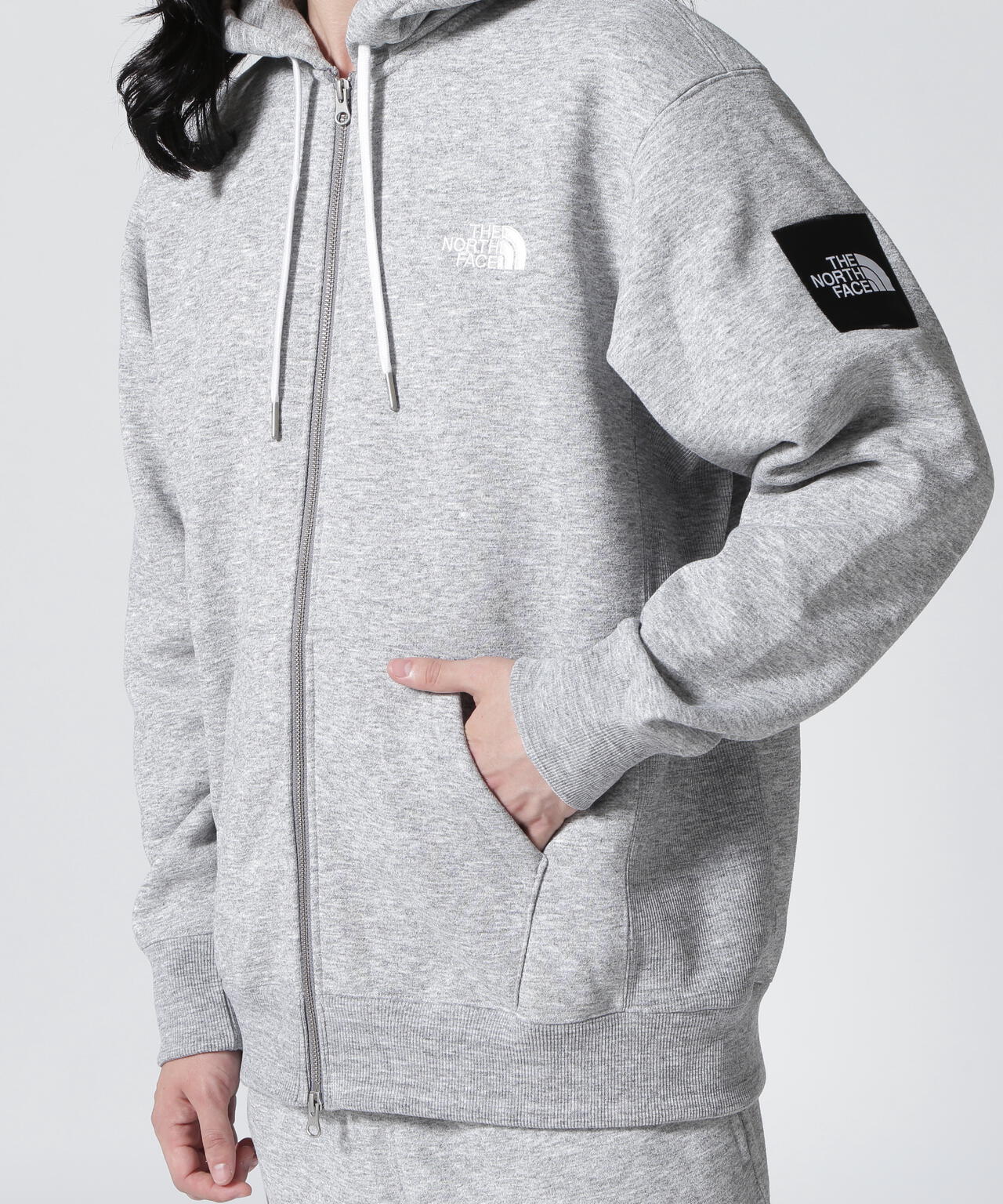 THE NORTH FACE / Square Logo Full Zip