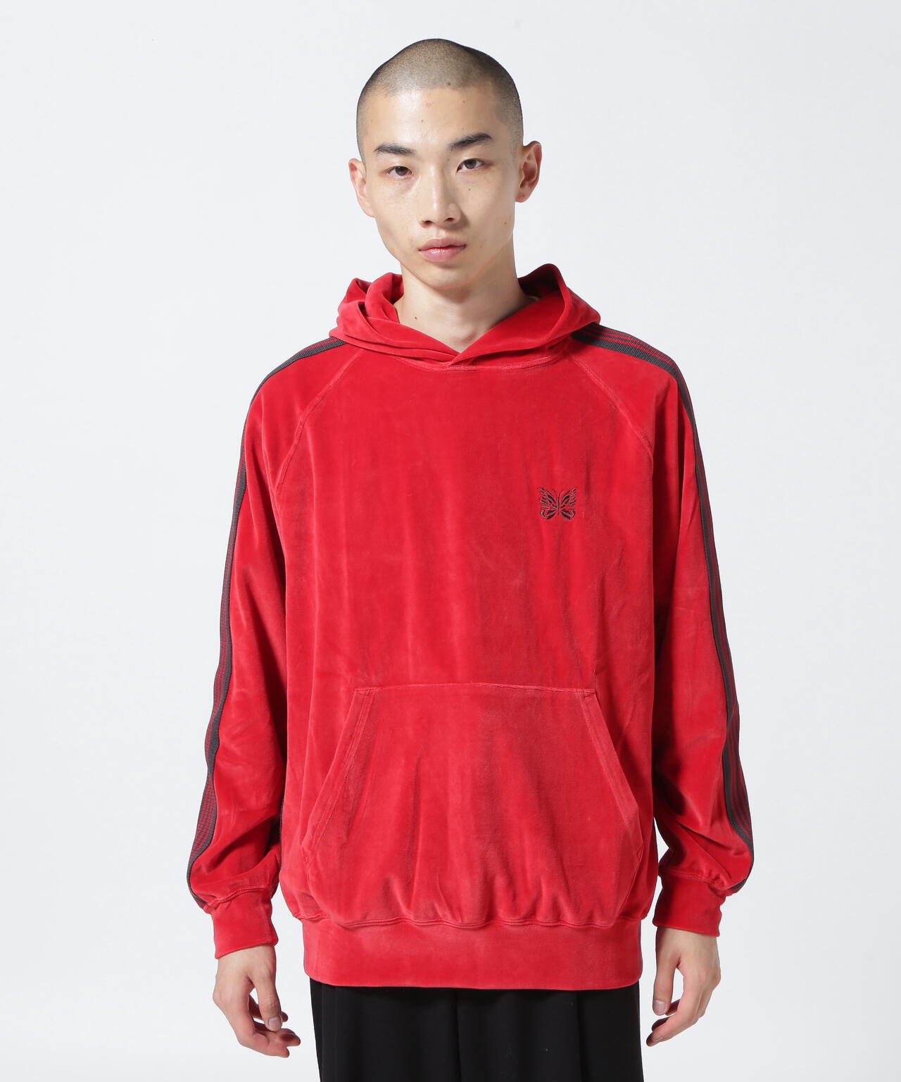 NEEDLES(ニードルズ)TRACK HOODY - C/PE VELOUR