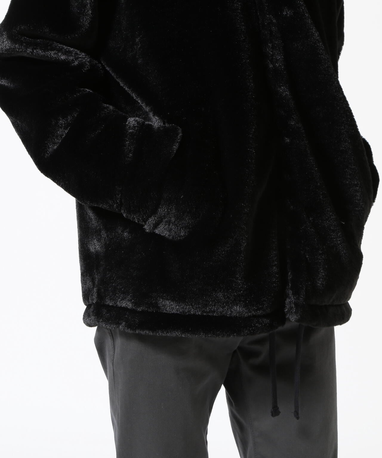 LUSOR(ルーソル)ECO FUR COACH JKT エコファーコーチジャケット
