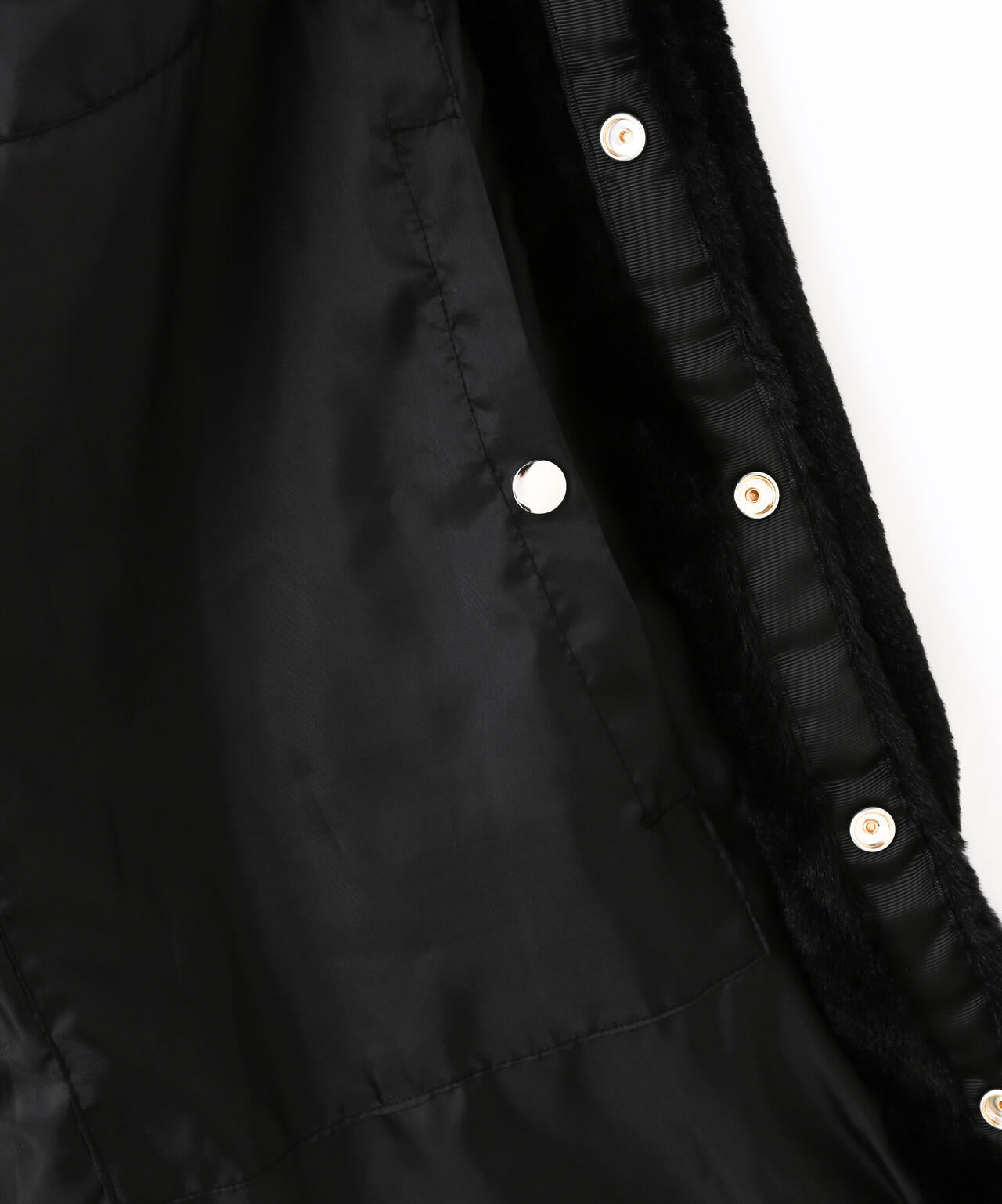 LUSOR(ルーソル)ECO FUR COACH JKT エコファーコーチジャケット