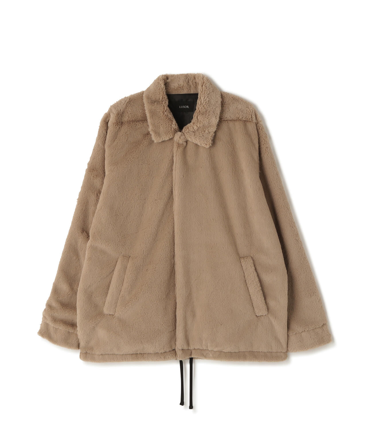 LUSOR(ルーソル)ECO FUR COACH JKT エコファーコーチジャケット