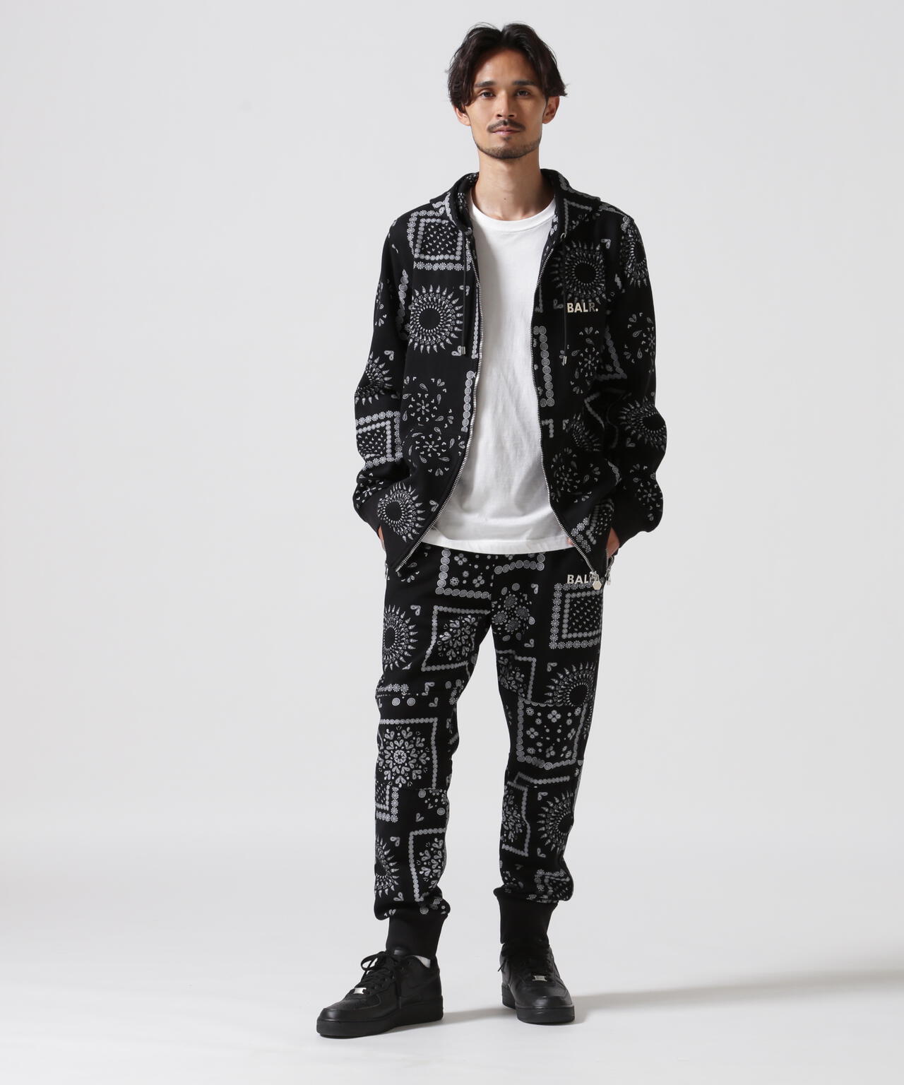BALR./ボーラー/Q-SERIES CAMO SLIM CLASSIC SWEAT PANTS/B'2nd別注