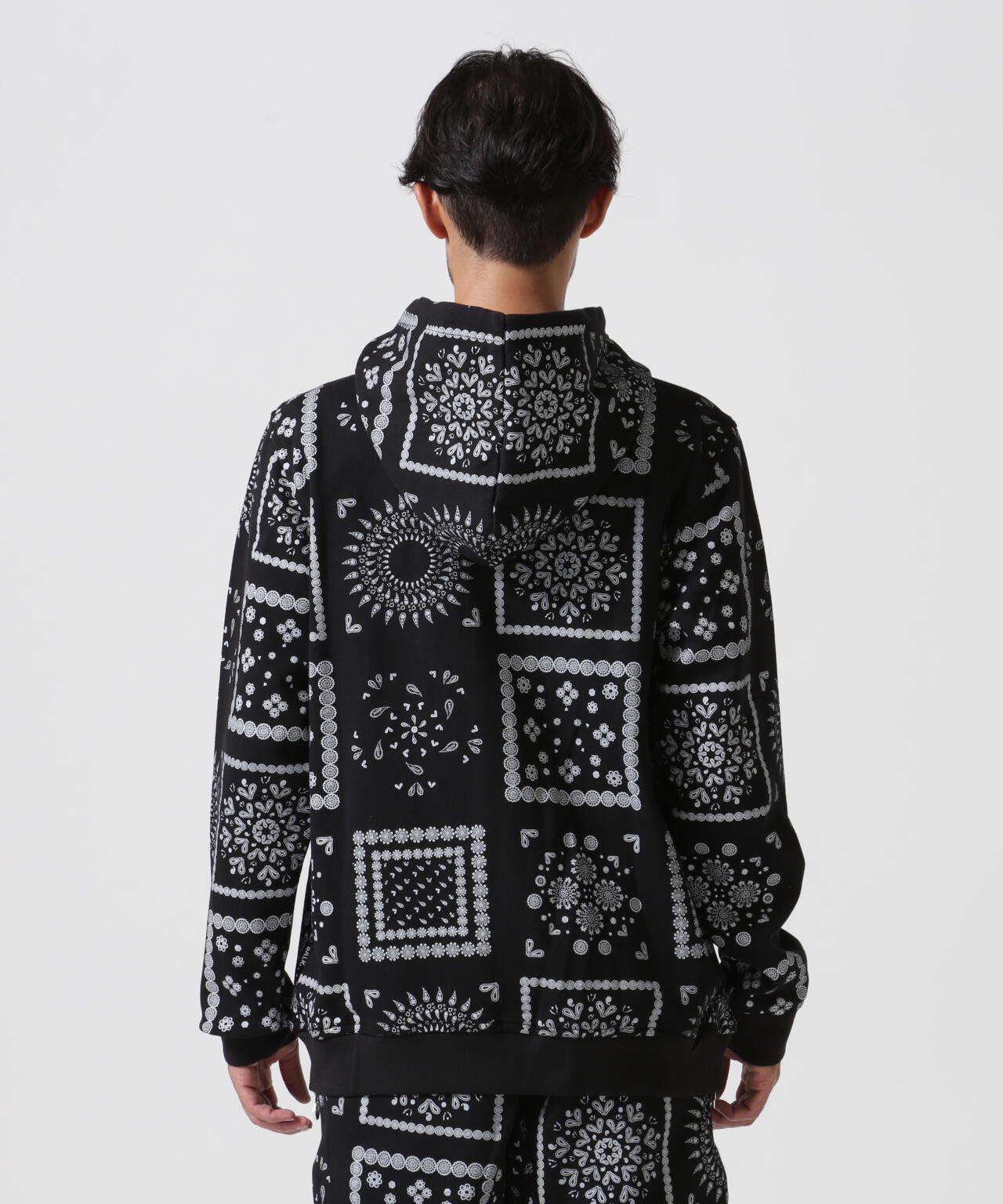 BALR./ボーラー/Q-SERIES PAISLEY ST ZIP HD/B'2nd別注