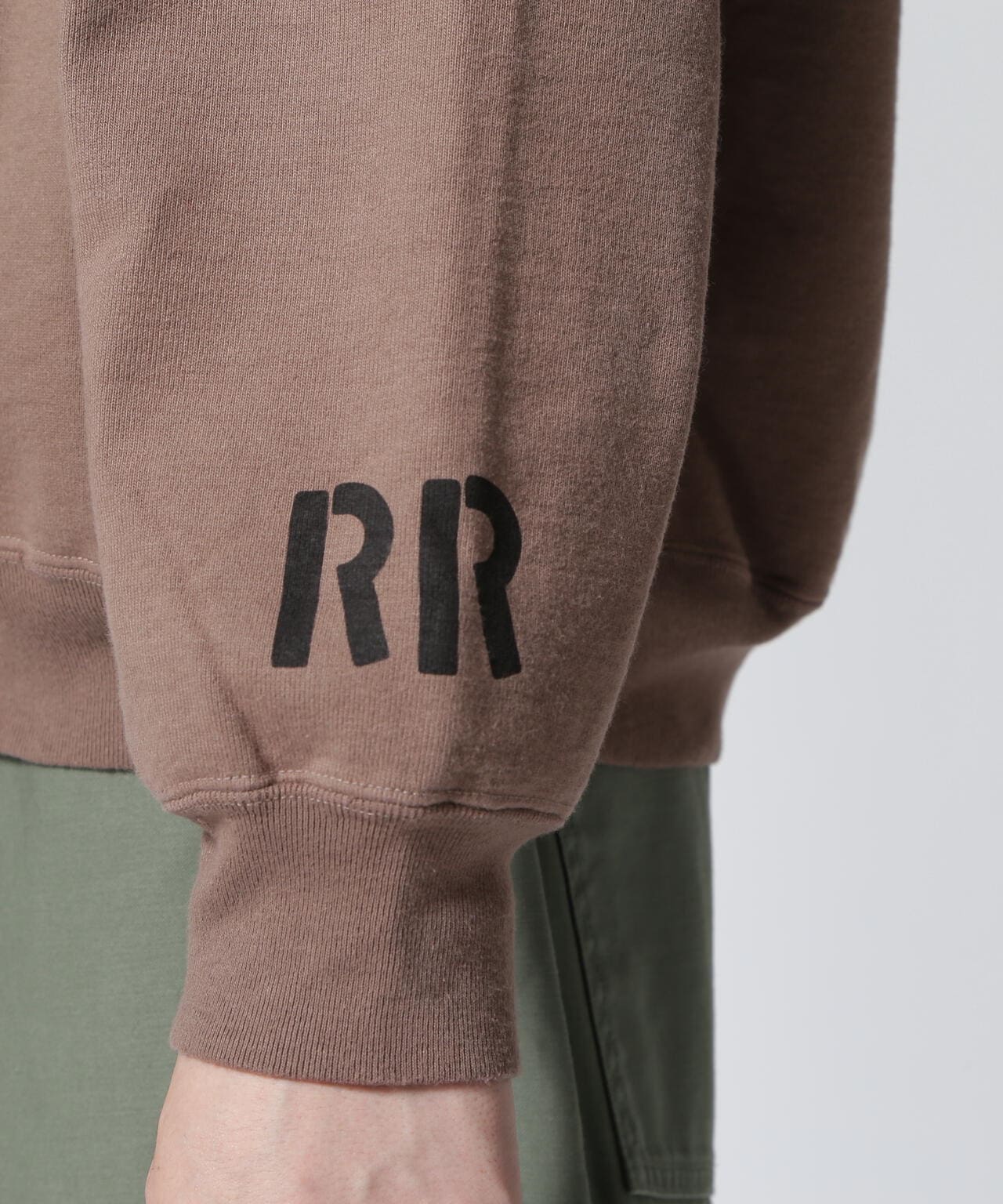 REMI RELIEF(レミレリーフ) 別注LW加工裏毛BIGサイズクルースウェット