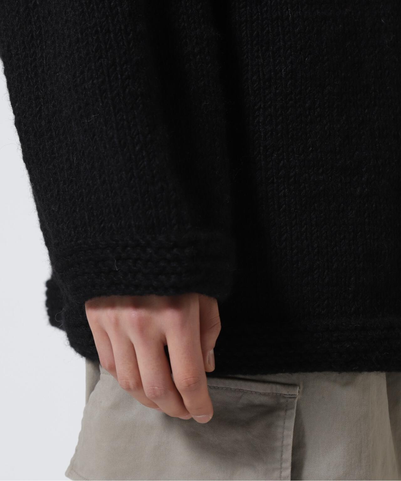MacMahon Knitting Mills/マクマホンニッティングミルズ Roll Neck Knit-Flower