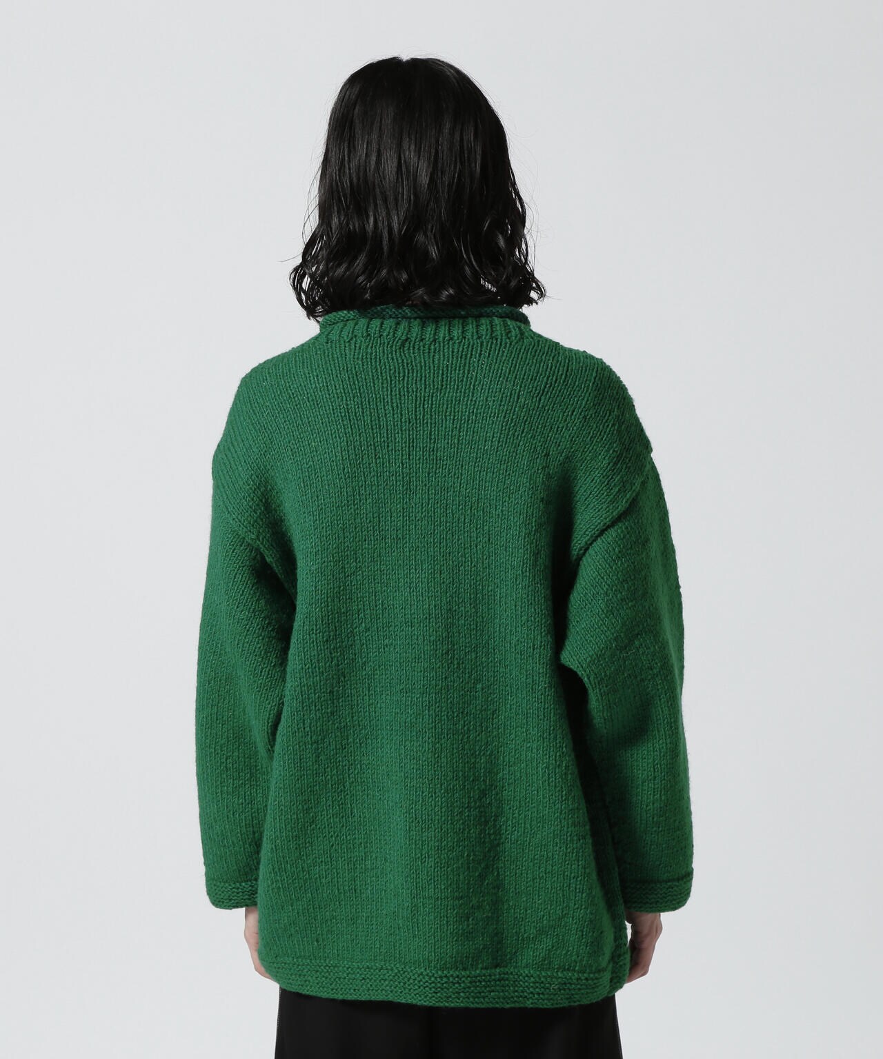 MacMahon Knitting Mills / Roll Neck Knit-5 Flower