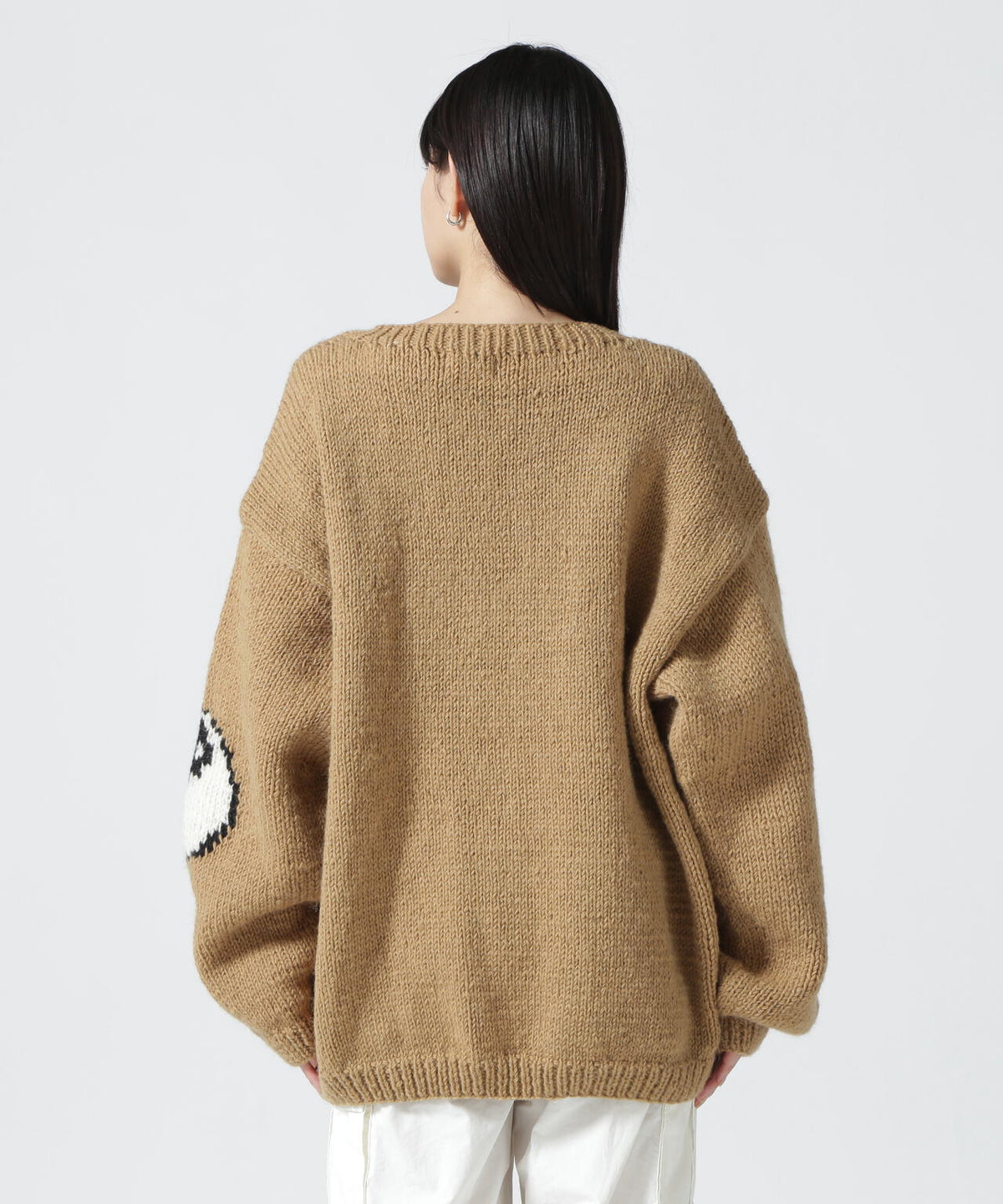 MacMahon Knitting Mills / Roll Neck Knit-Big Yin&Yang