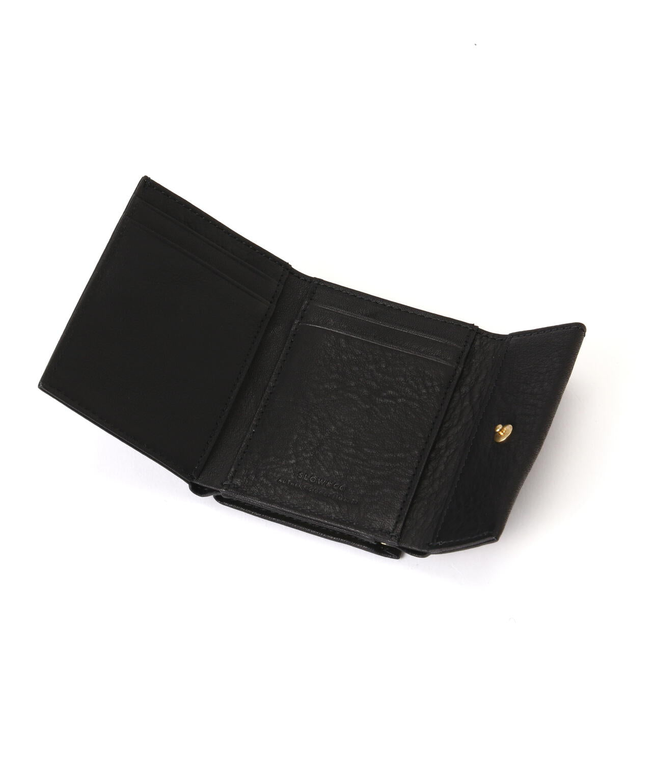 SLOW(スロウ) bono-clasp trifold wallet
