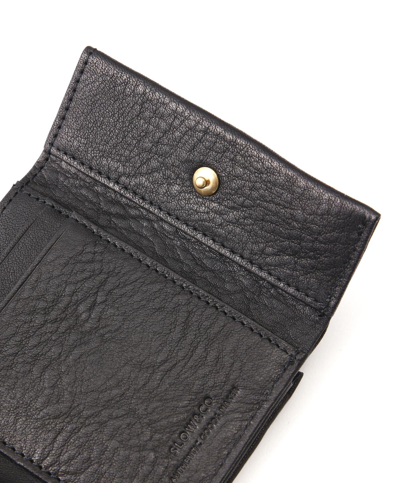 SLOW(スロウ) bono-clasp trifold wallet