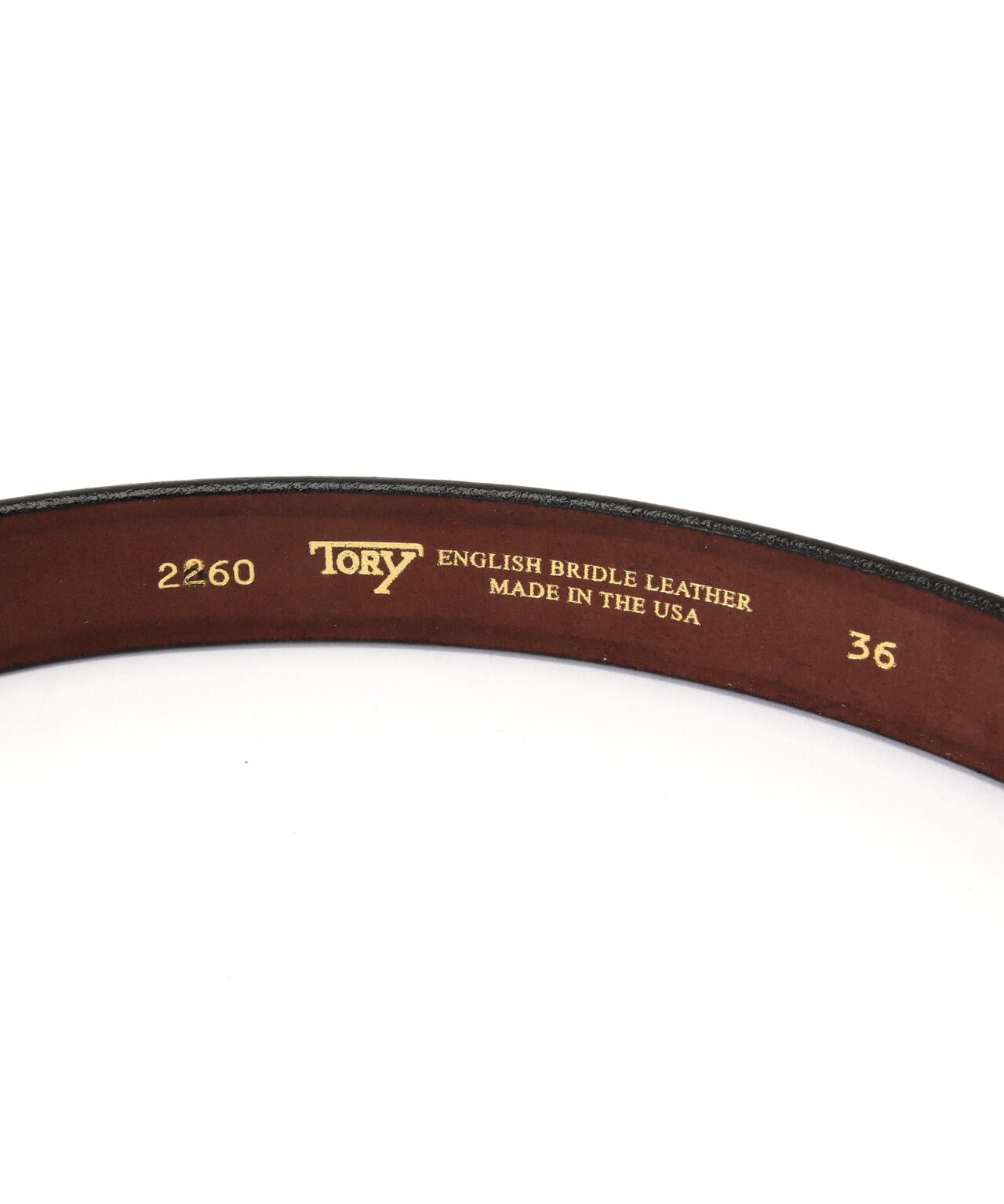 TORY LEATHER(トリーレザー) BRIDLE LEATHER HOOF PICK BELT