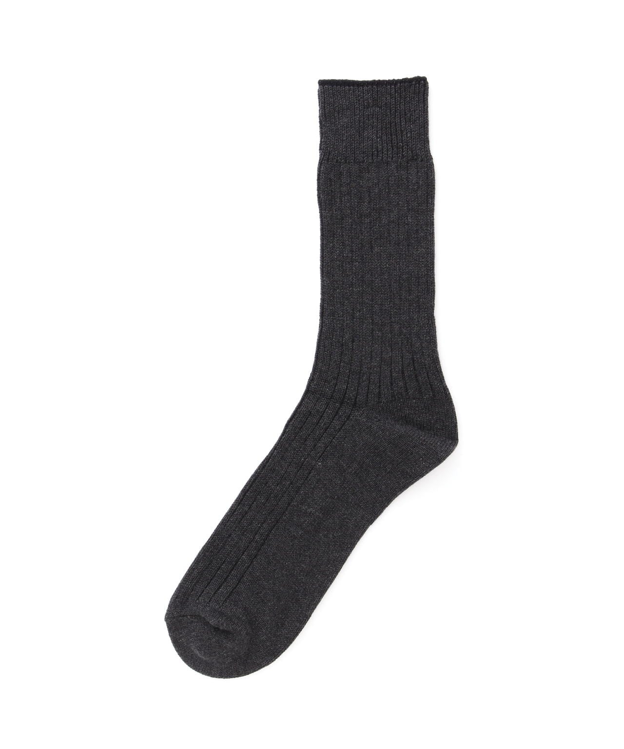 MARCOMONDE(マルコモンド)@military cotton ribbed socks(mens)