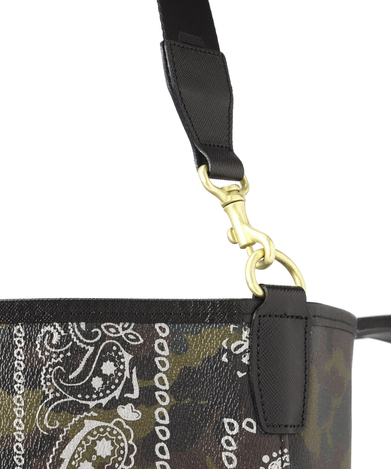 GENTIL BANDIT(ジャンティバンティ)11周年限定トートバッグ バンダナMMトート KCM カーキカモ