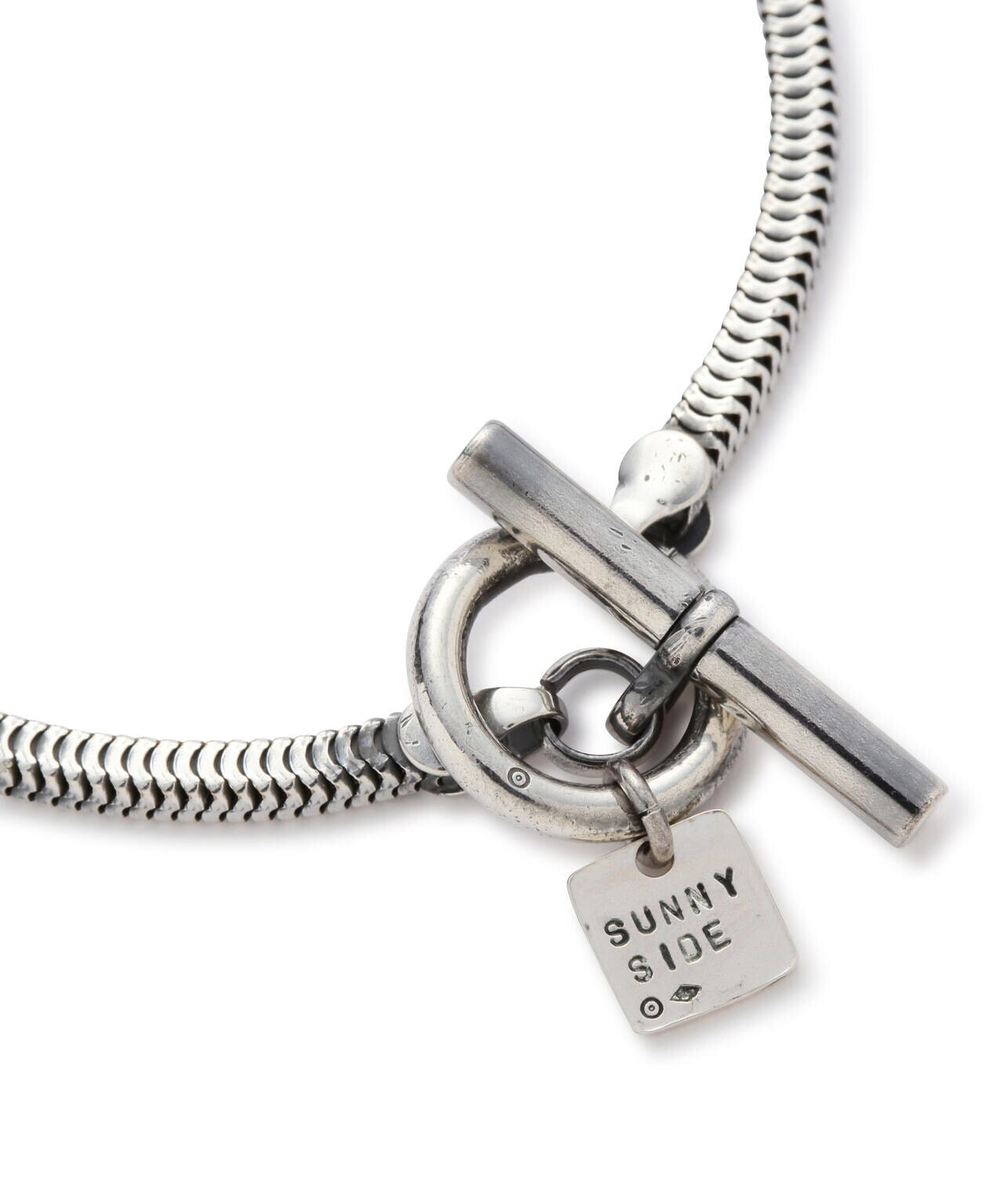 on the sunny side of the street / Square Snake Chain Braceret