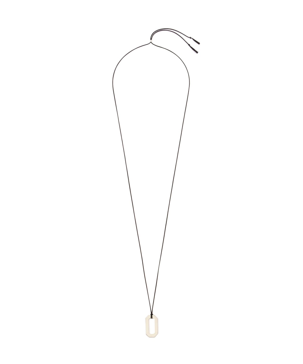 on the sunny side of the street / Small Octagonal Top necklace