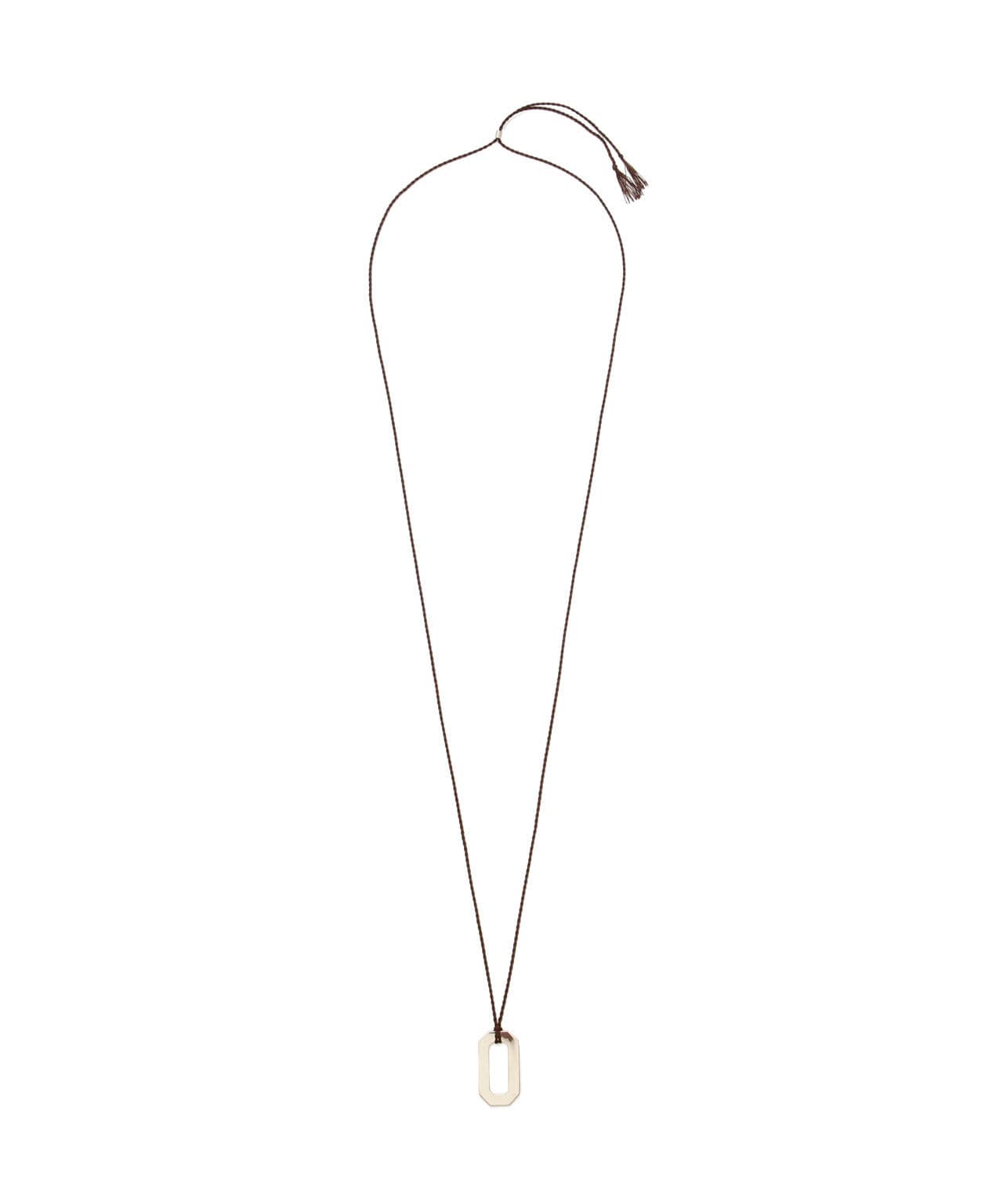 on the sunny side of the street / Small Octagonal Top necklace