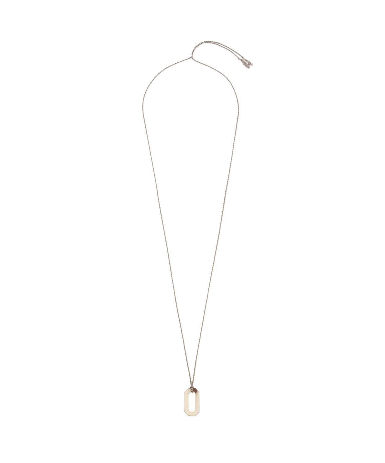 on the sunny side of the street / Small Octagonal Top necklace