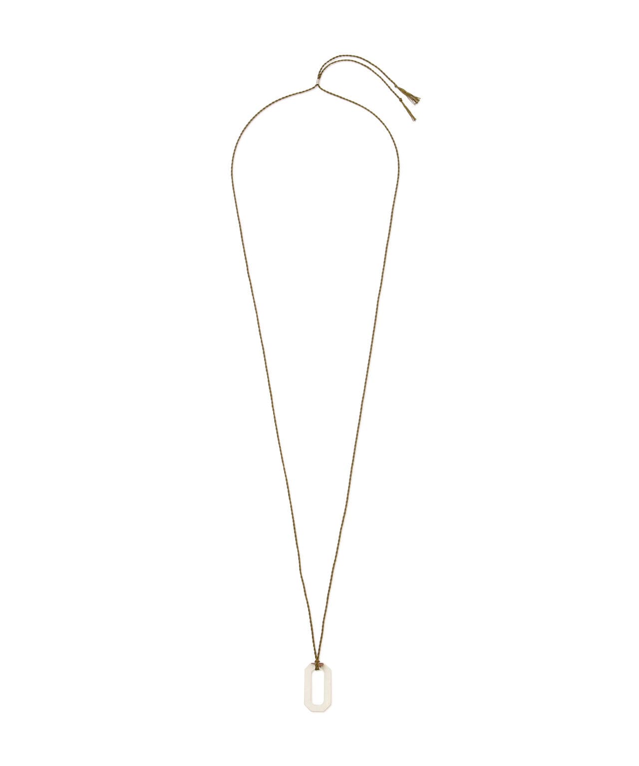 on the sunny side of the street / Small Octagonal Top necklace