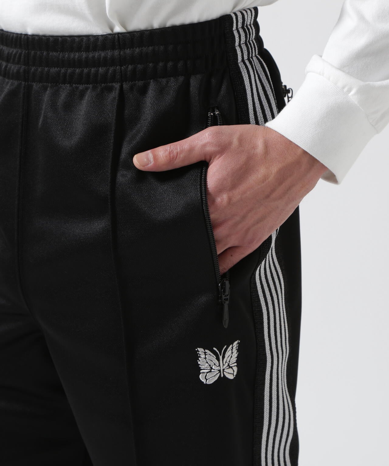 NEEDLES(ニードルズ) 別注ラメ Track Pant - Poly Smooth