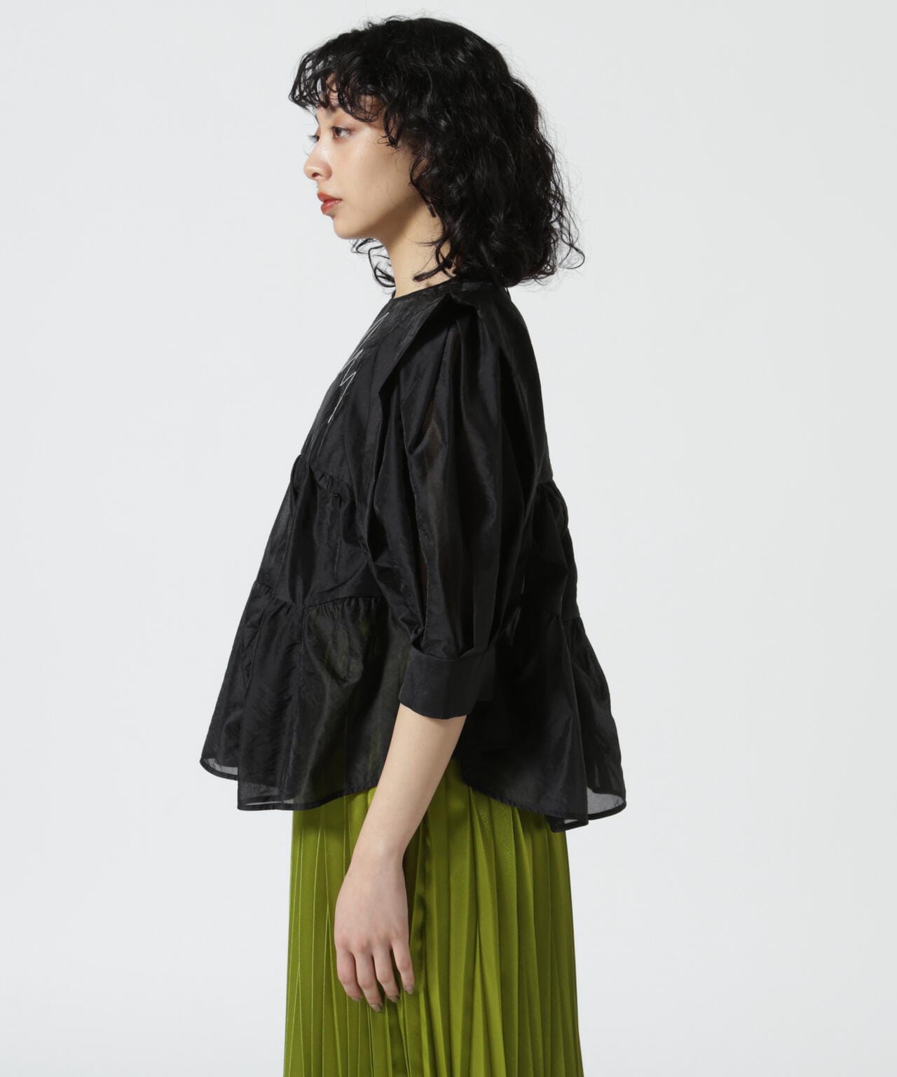 RUMCHE(ラムシェ) 別注Stitch Gatherd Tops