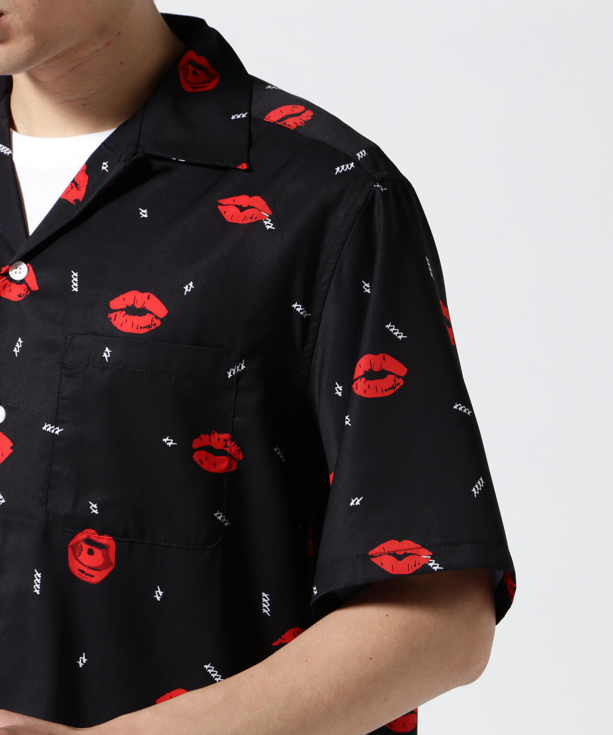 LUSOR(ルーソル)lips Aloha Shirt リップスアロハシャツ
