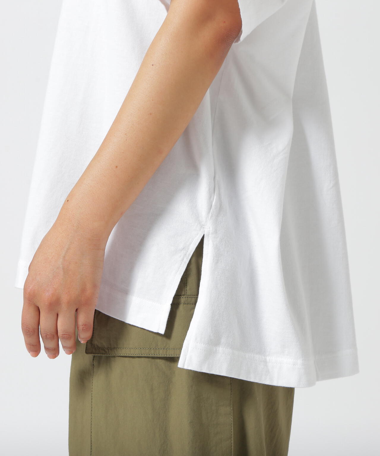 upper hights(アッパーハイツ)LOOSE DOLMAN TEE/ 242TW03