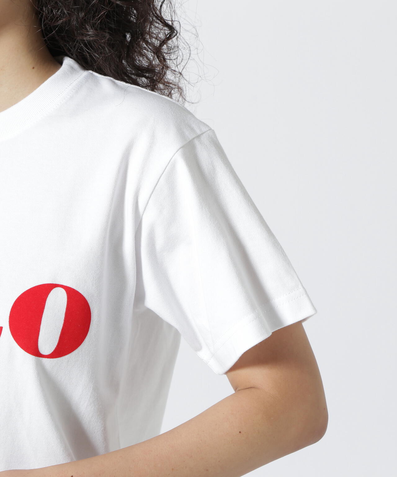 DROIT BELLO(ドロイトベロ)CiaoフロッキーTシャツ