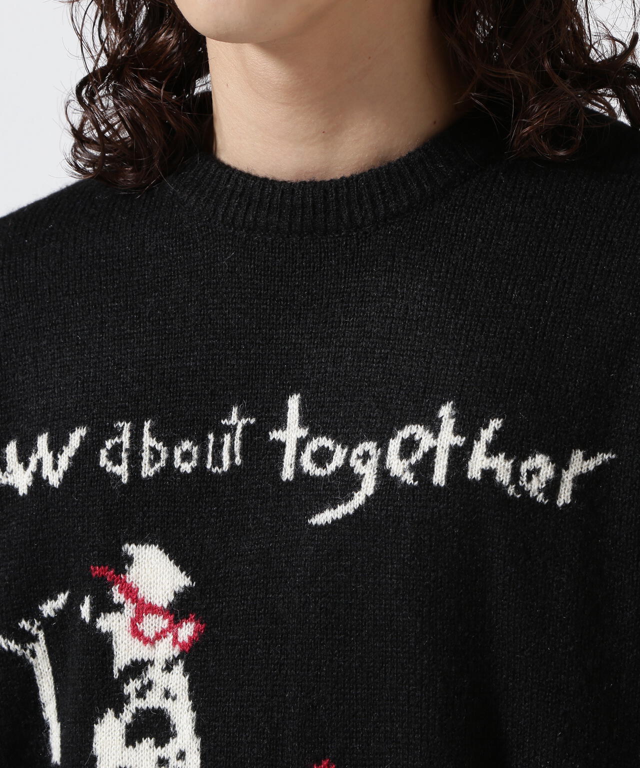 REMI RELIEF(レミレリーフ)How about together 別注インターシャニット