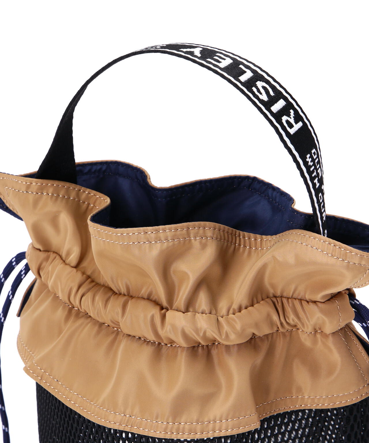Risley(リズレー) 別注NEWメッシュフリルBAG