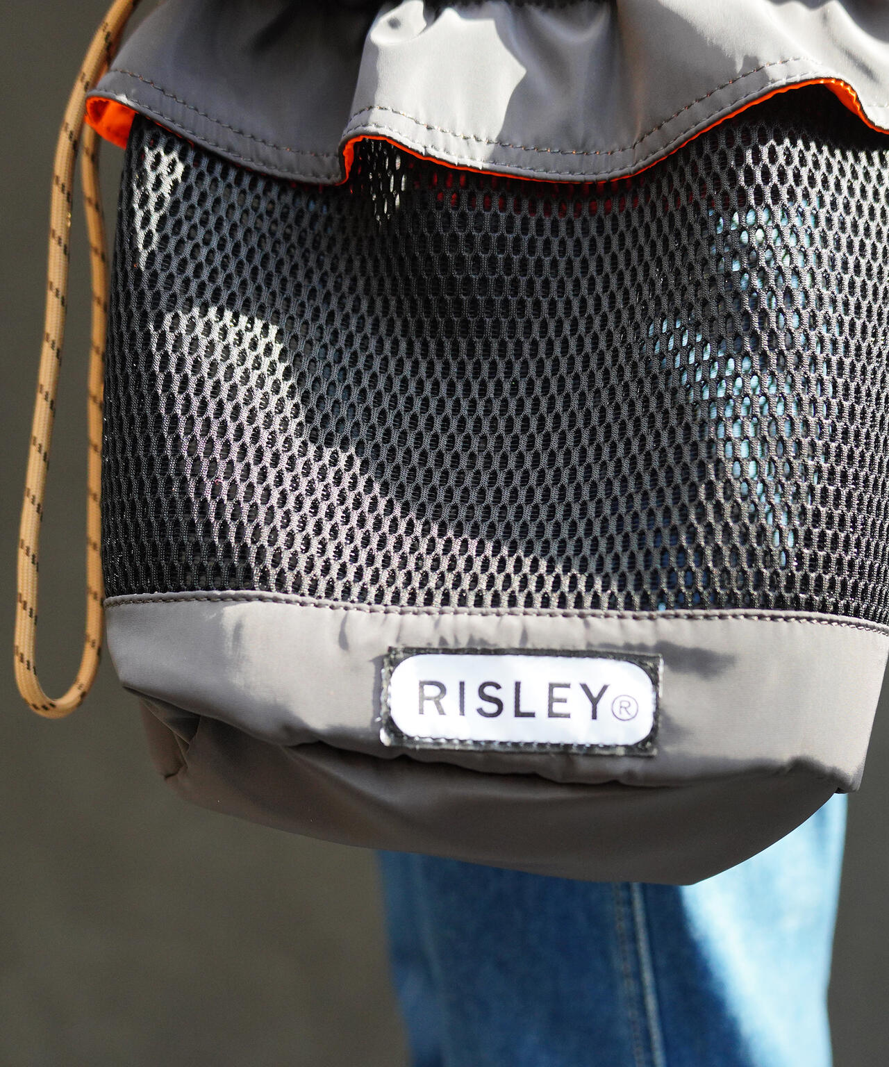 Risley(リズレー) 別注NEWメッシュフリルBAG