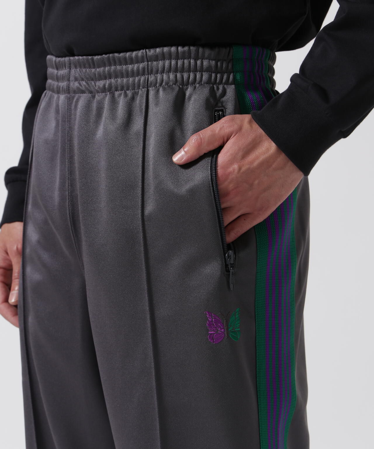 NEEDLES【B'2nd EXCLUSIVE】TRACK PANT - POLY SMOOTH