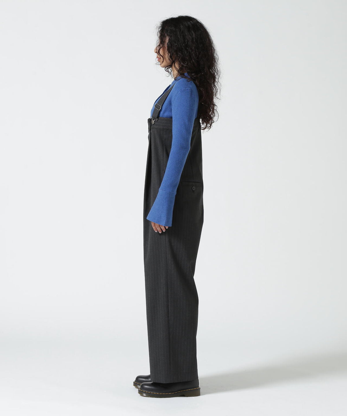 DROIT BELLO(ドロイトベロ)Straight Tuck Salopette