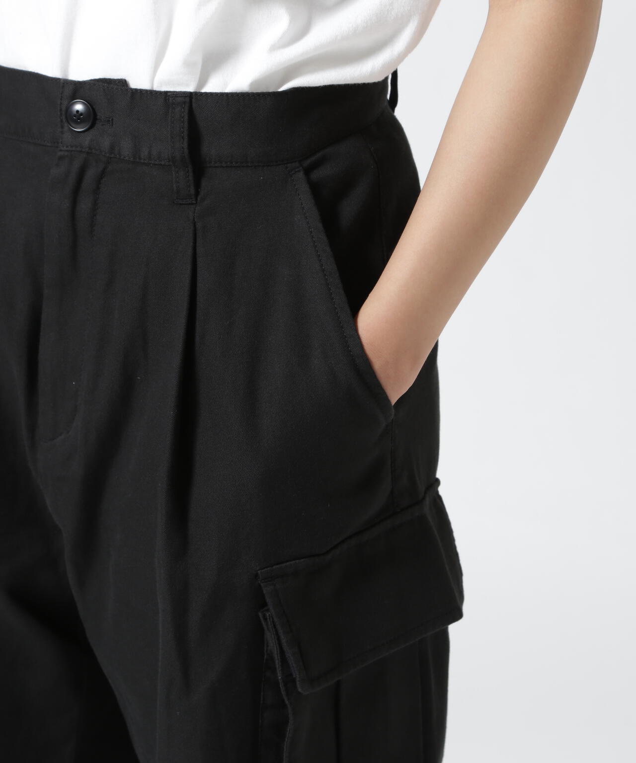 upper hights(アッパーハイツ)W CLOTH CARGO/ 10JA36