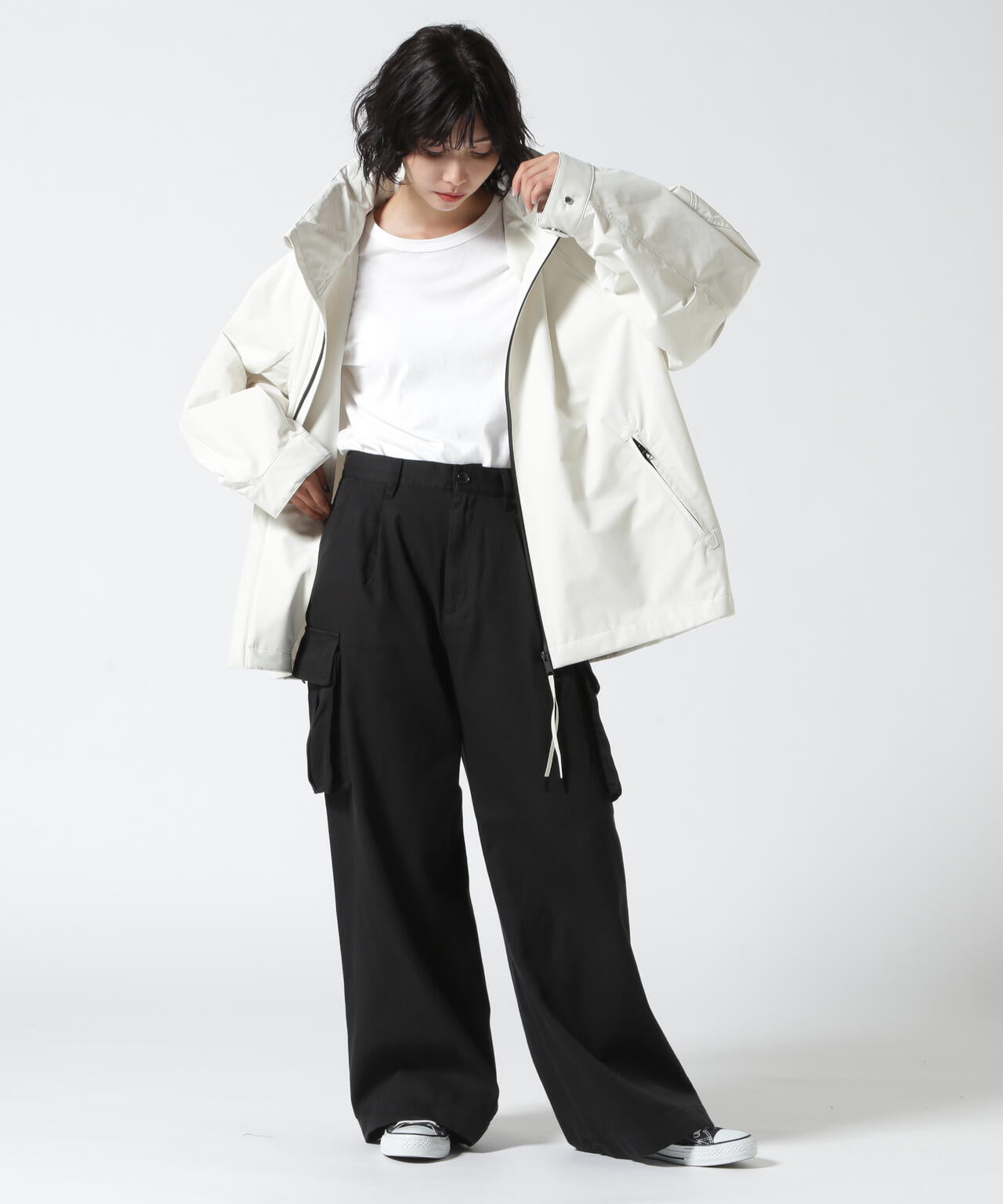 upper hights(アッパーハイツ)W CLOTH CARGO/ 10JA36