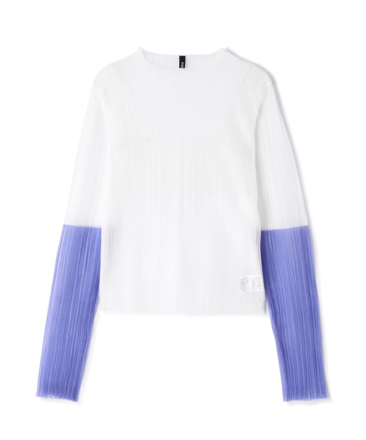 AULA AILA(アウラ アイラ)別注シアーカラースリーブニット