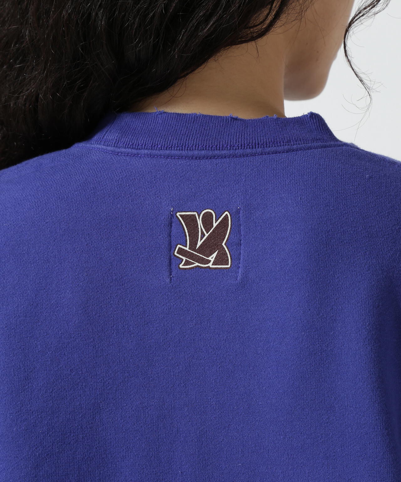 NOUNLESS(ナウンレス)別注COLLEGE LOGO OVER SWEAT
