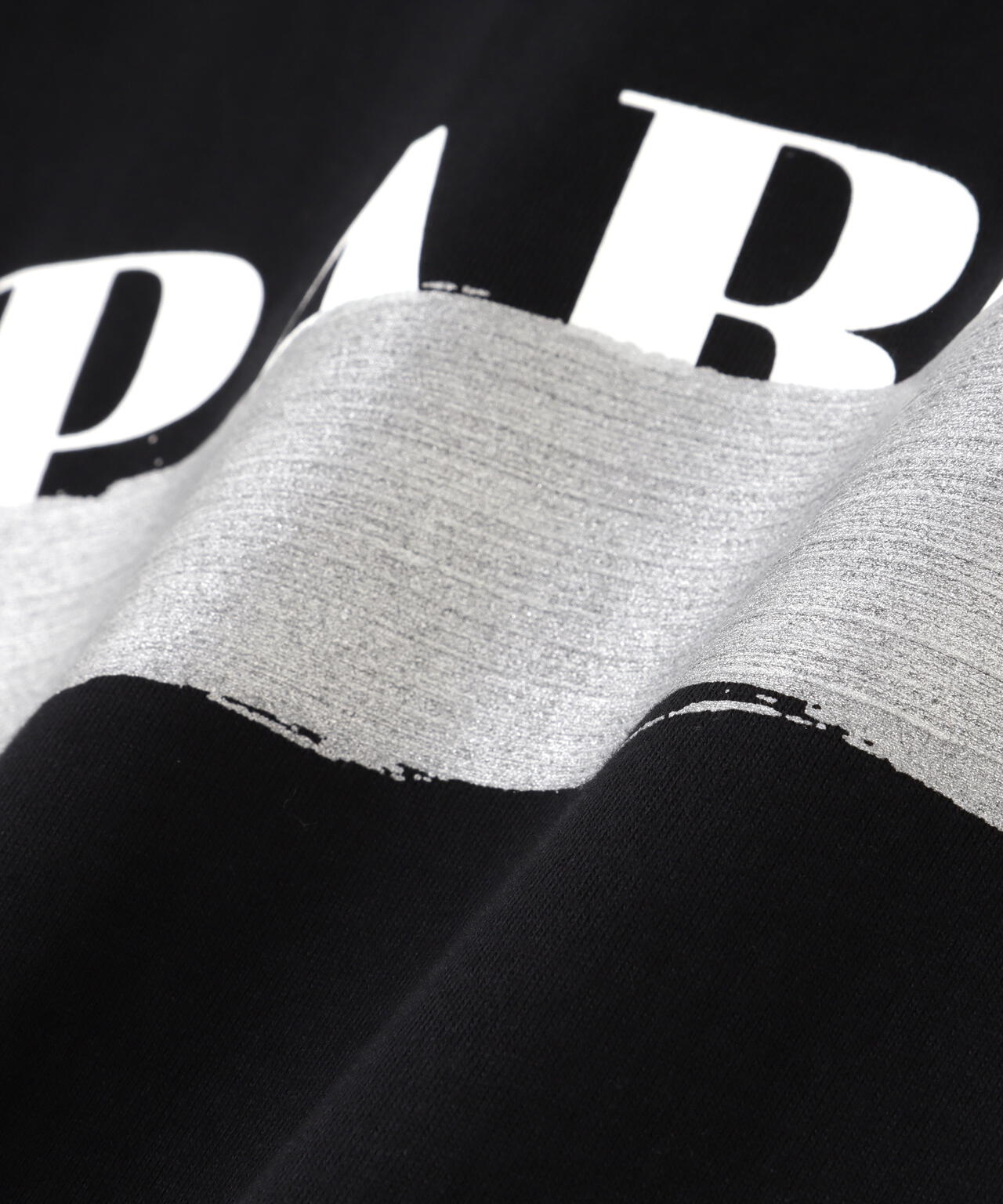 DROIT BELLO(ドロイトベロ)SILVERブラッシュPARIS Tシャツ