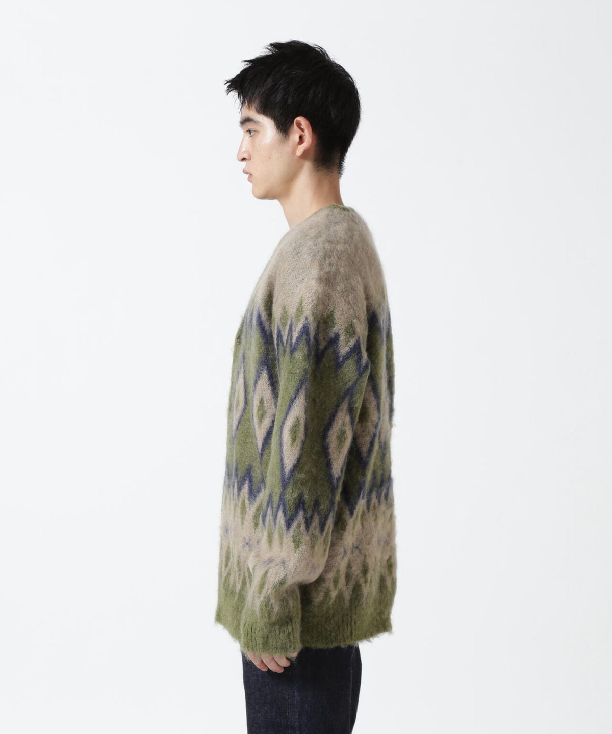 NEEDLES(ニードルズ) Mohair Cardigan - Diamond