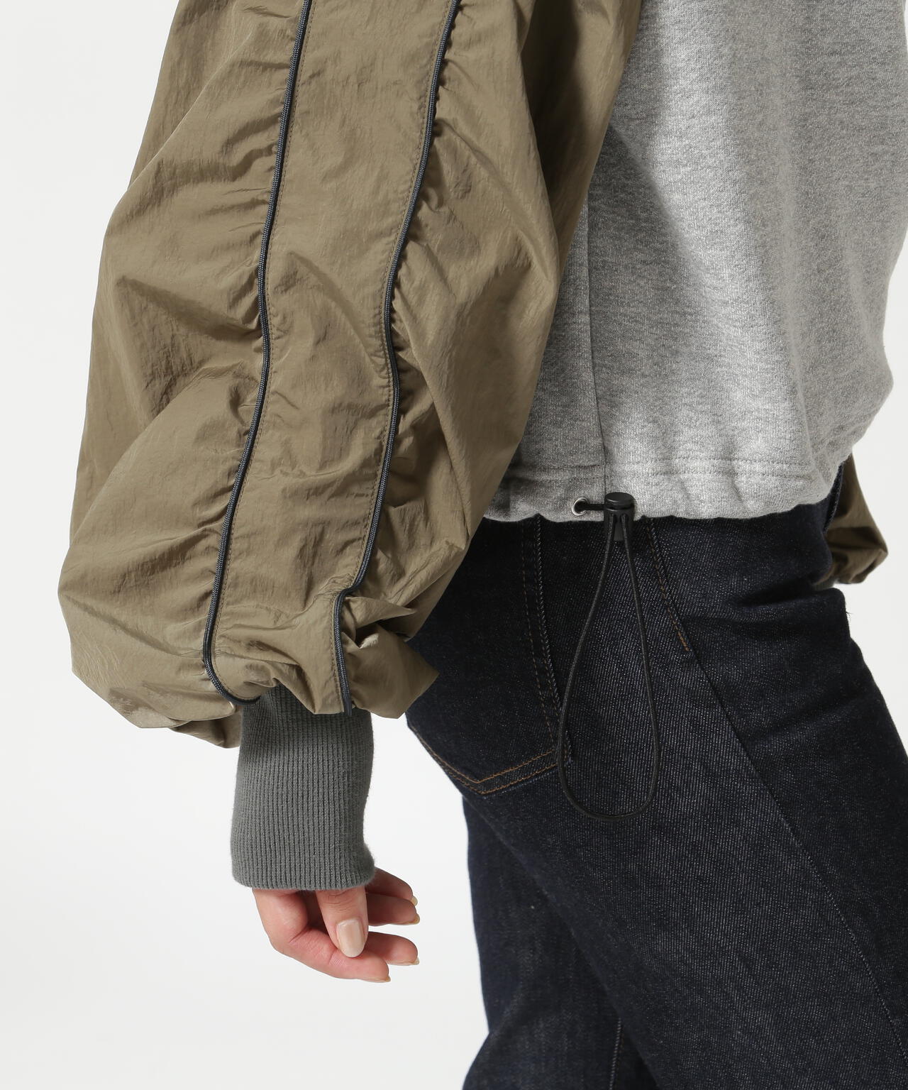 NOUNLESS(ナウンレス)SPORTY SWEAT DOCKING TOPS