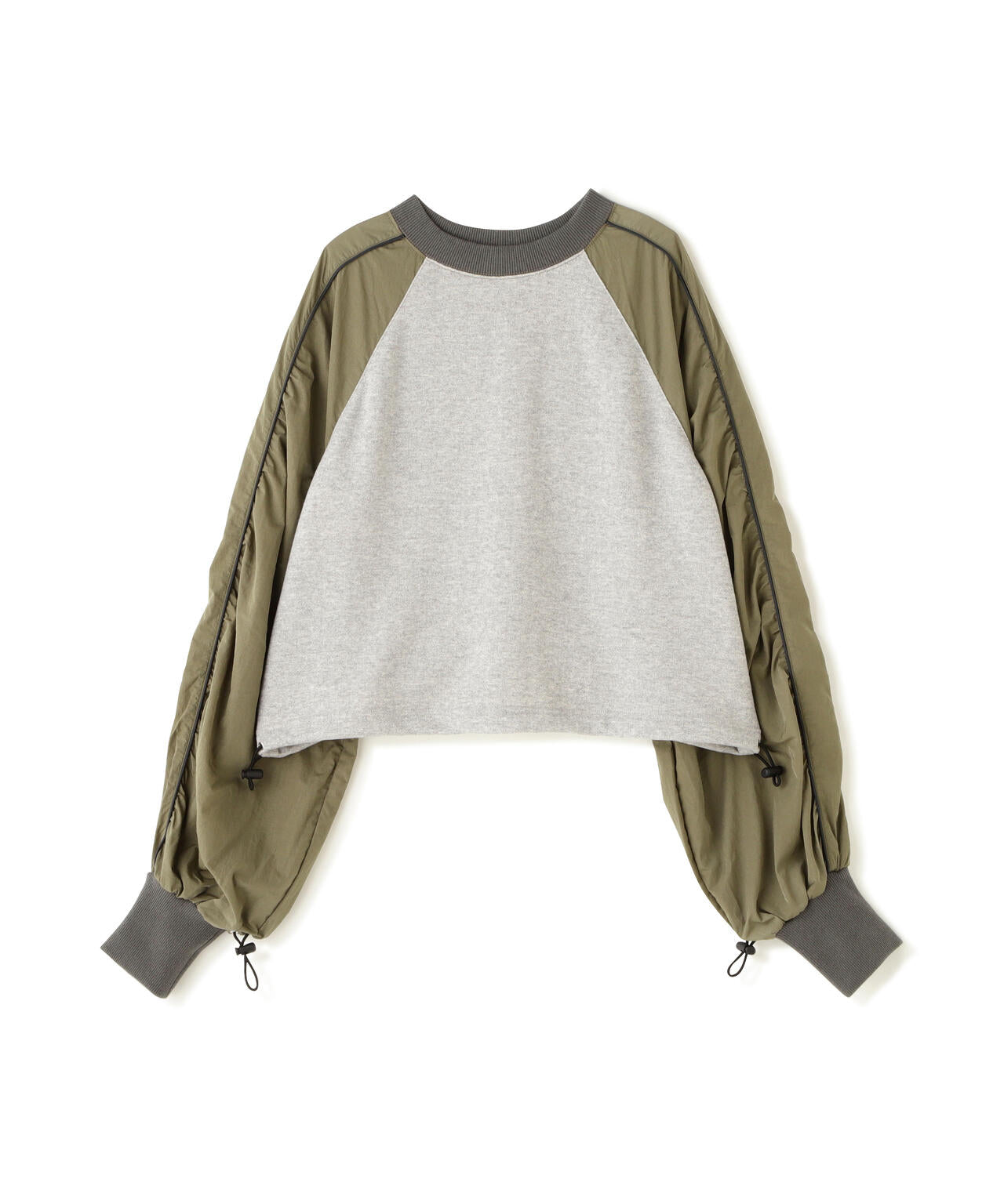 NOUNLESS(ナウンレス)SPORTY SWEAT DOCKING TOPS