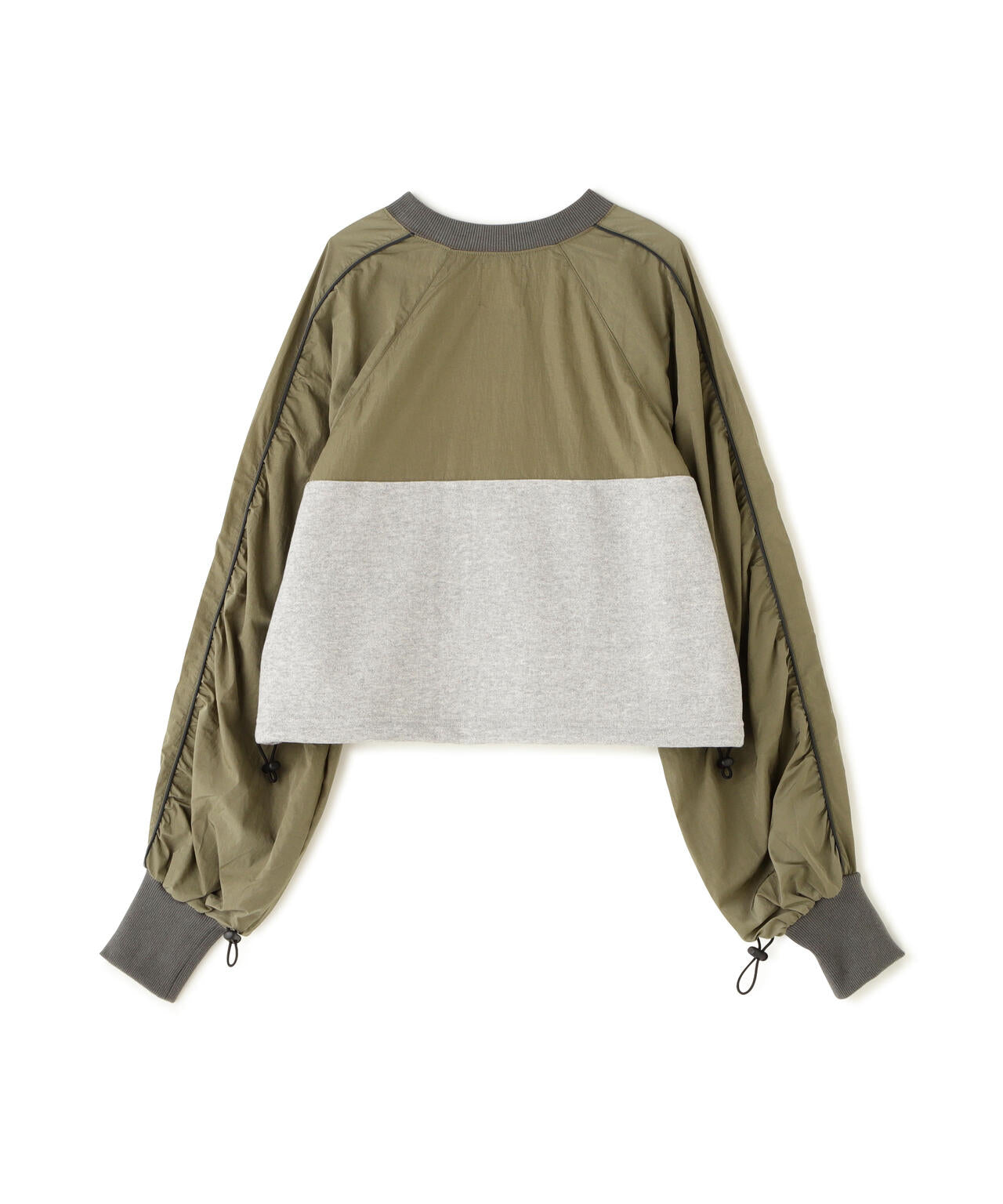NOUNLESS(ナウンレス)SPORTY SWEAT DOCKING TOPS