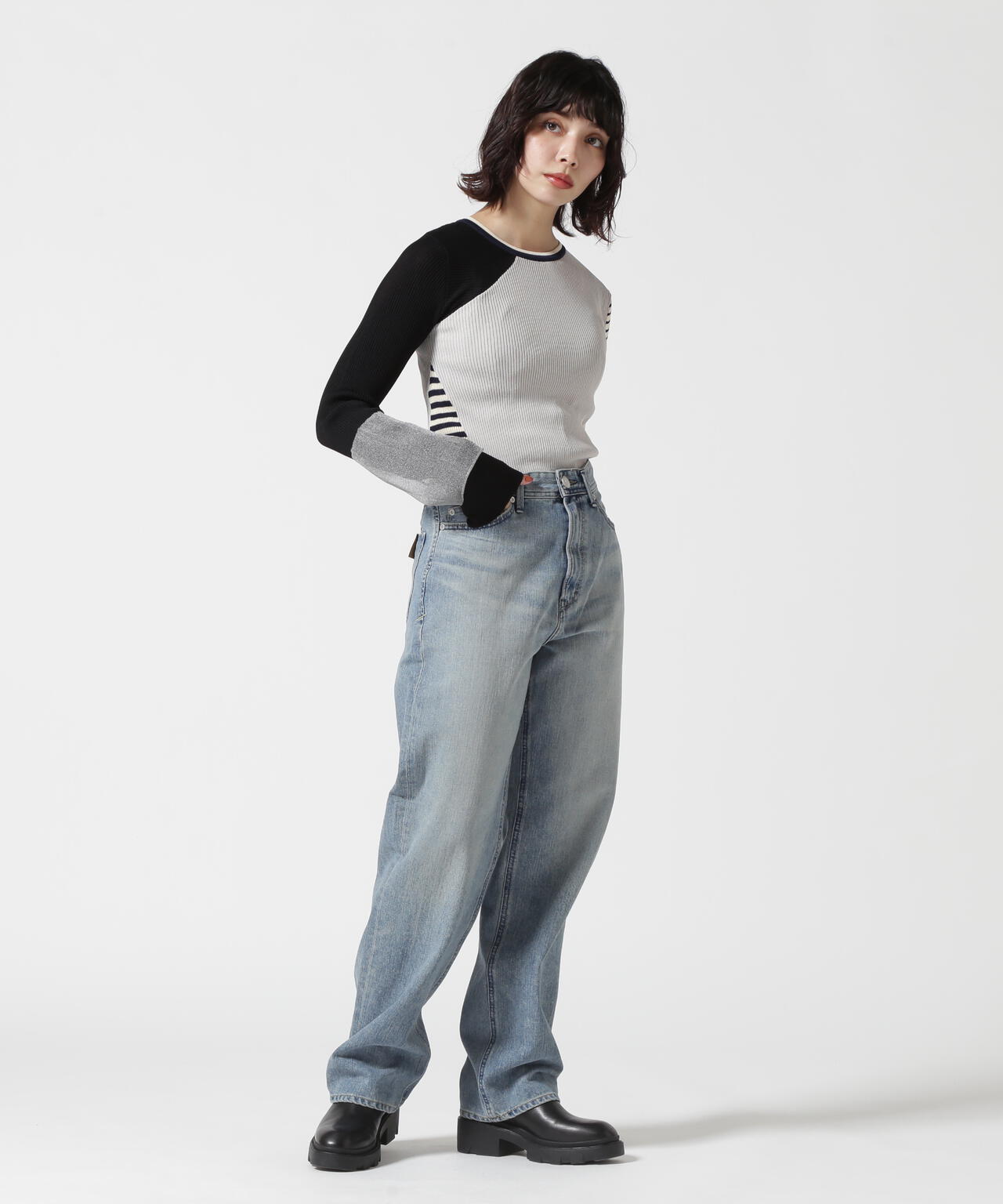 YANUK(ヤヌーク) ボーイズストレート/LEA/57142231