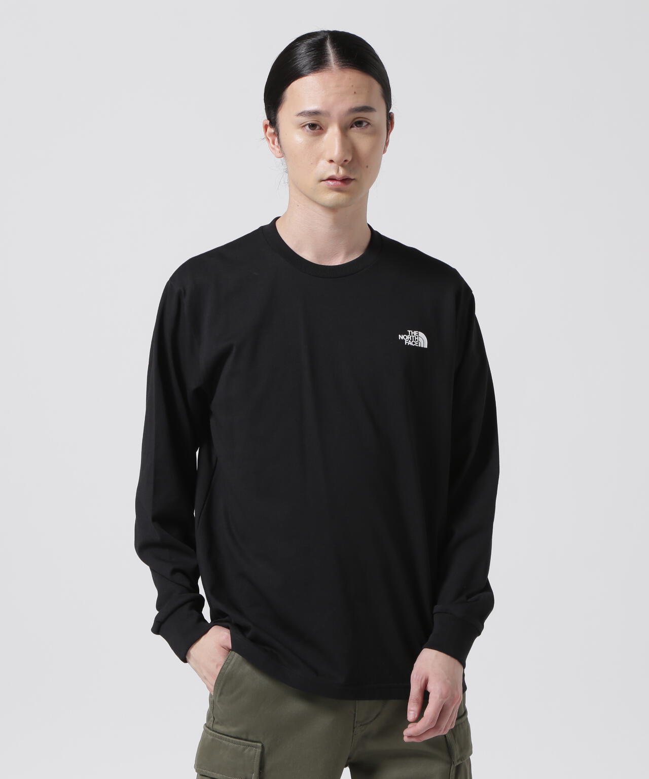 THE NORTH FACE/ザ・ノース・フェイス L/S Back Square Logo Tee