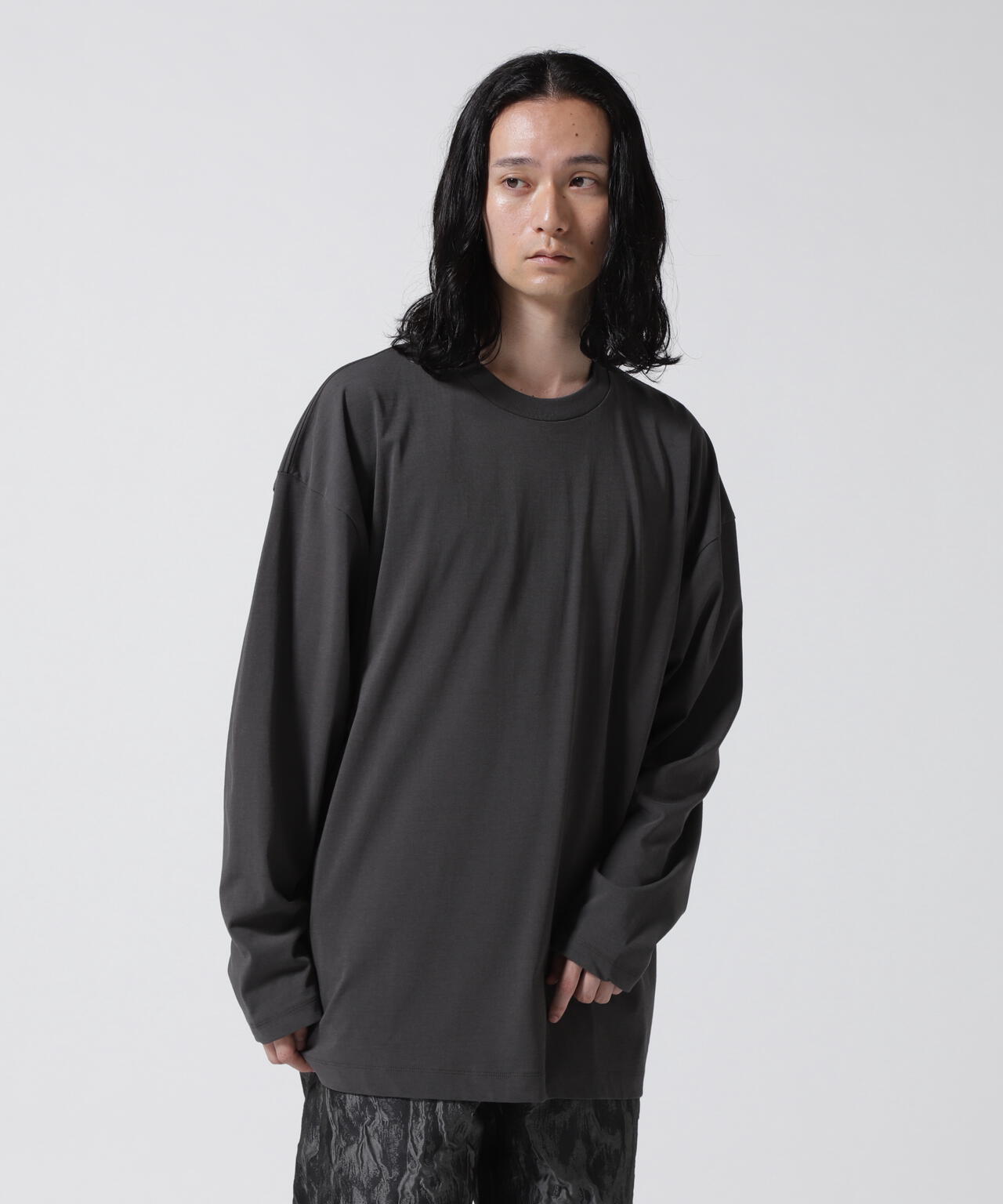 ATON (エイトン)FRESCA PLATE / OVERSIZED L/S T-SHIRT