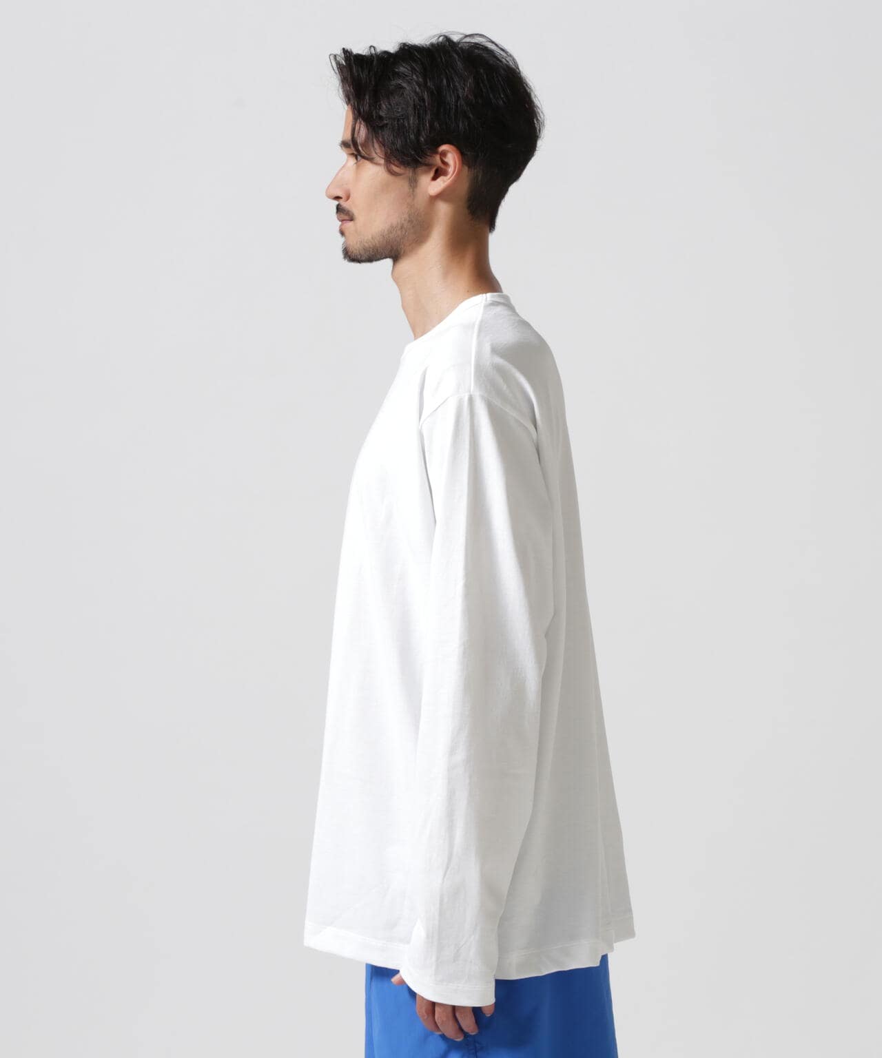 ATON (エイトン) DRY COTTON JERSEY L/S T-SHIRT
