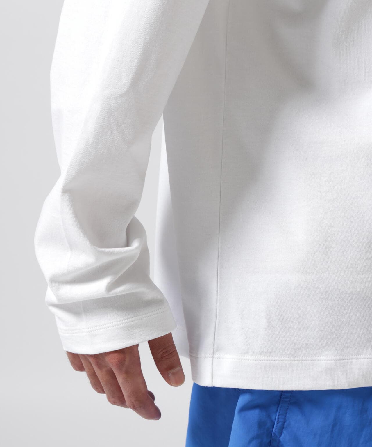 ATON (エイトン) DRY COTTON JERSEY L/S T-SHIRT