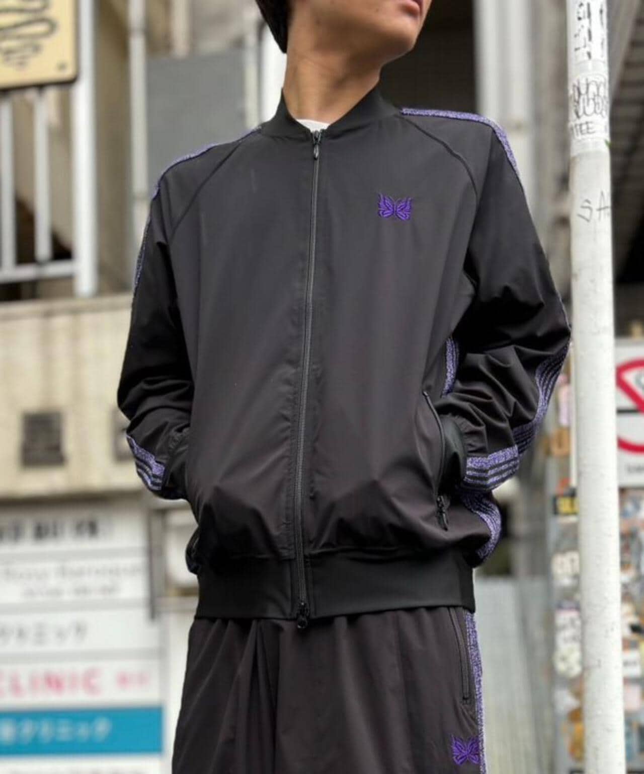 NEEDLES【B'2nd EXCLUSIVE】R.C.Track Jacket poly ripstop