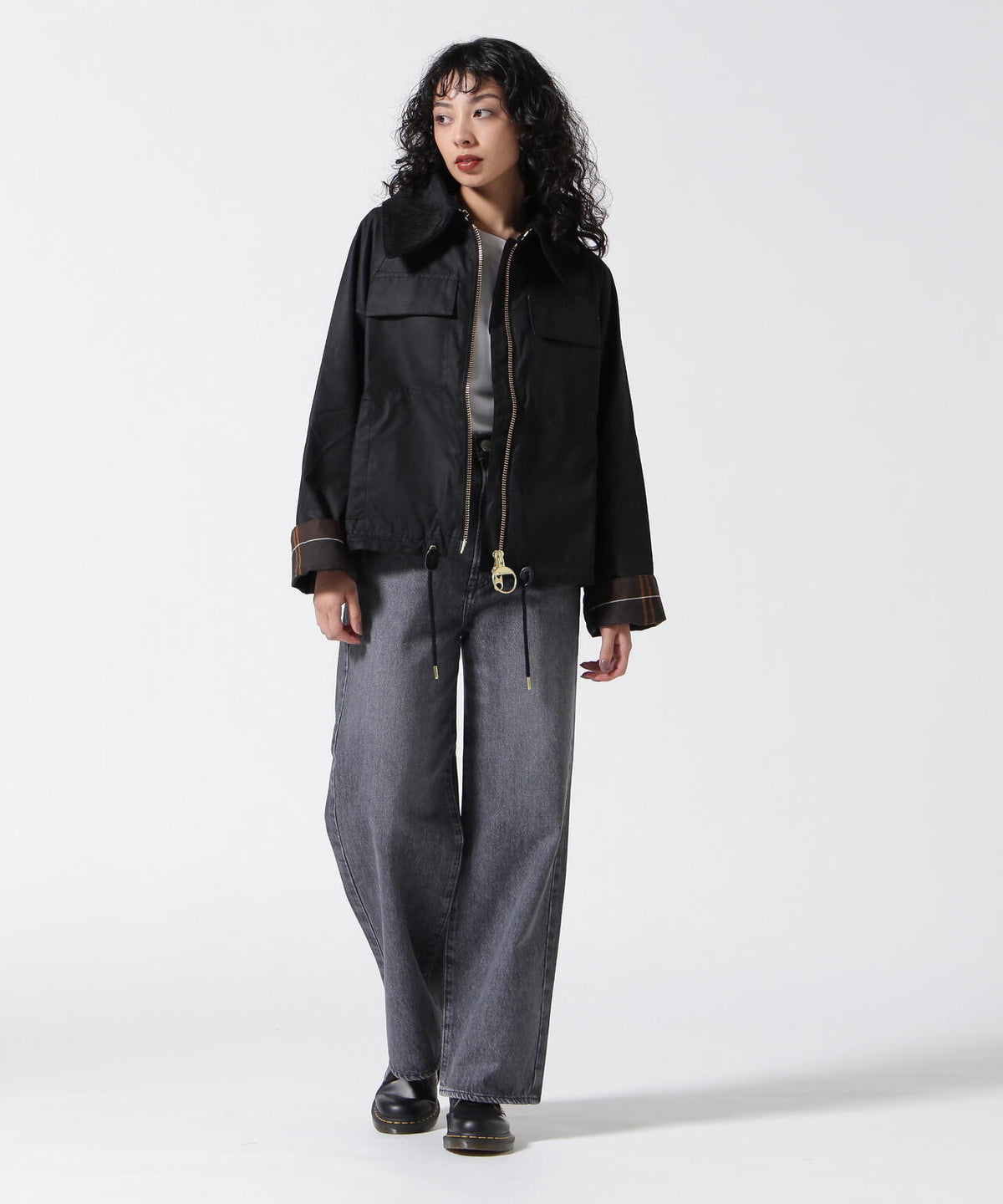BARBOUR (バブアー) Beauly ワックス コットン ブルゾン